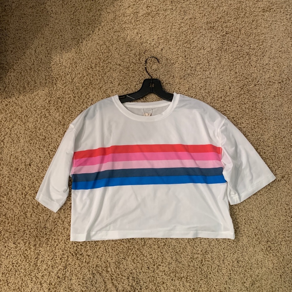Spiritual gangster cropped tee!